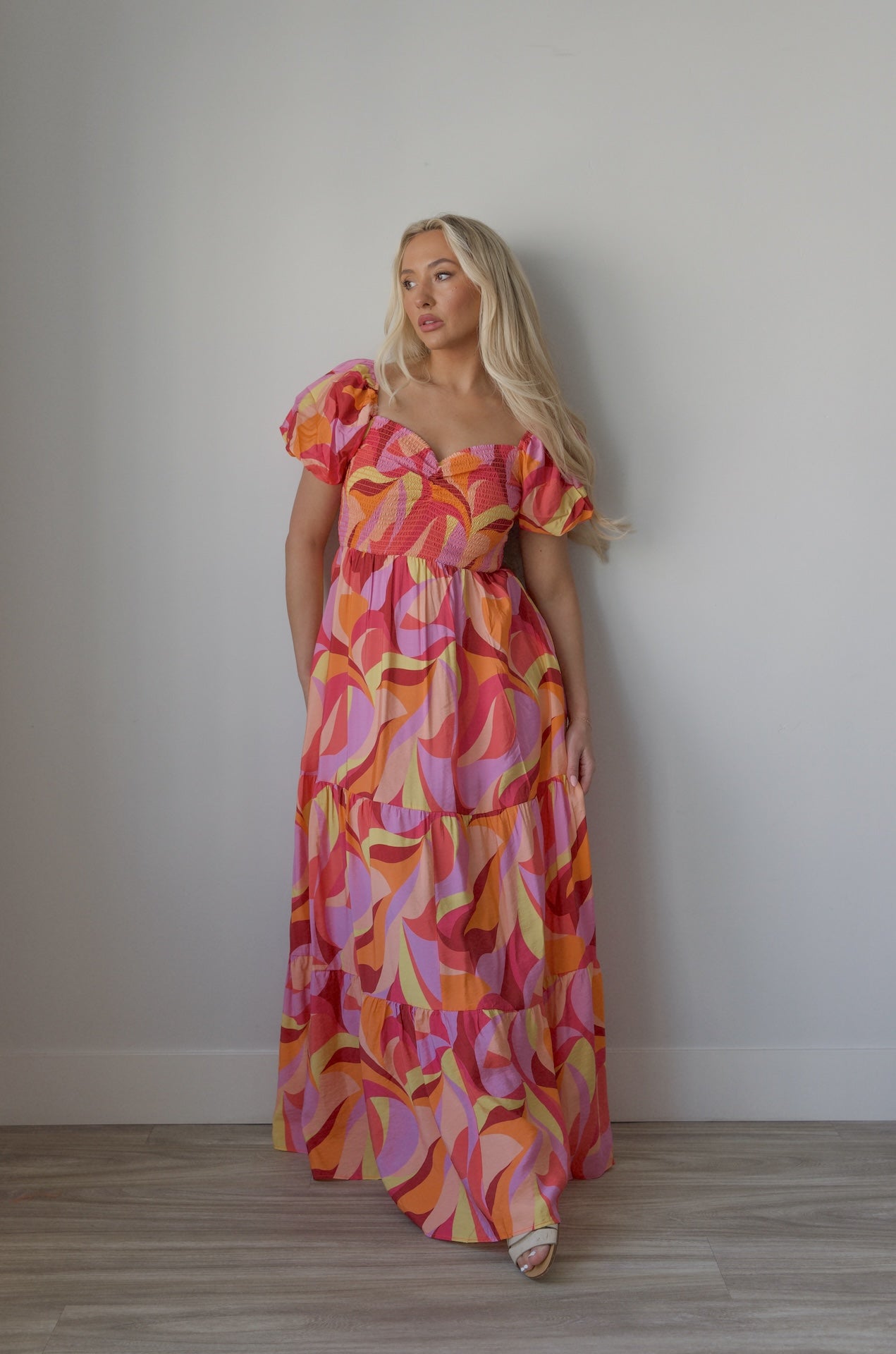 Multicolor Maxi Dress