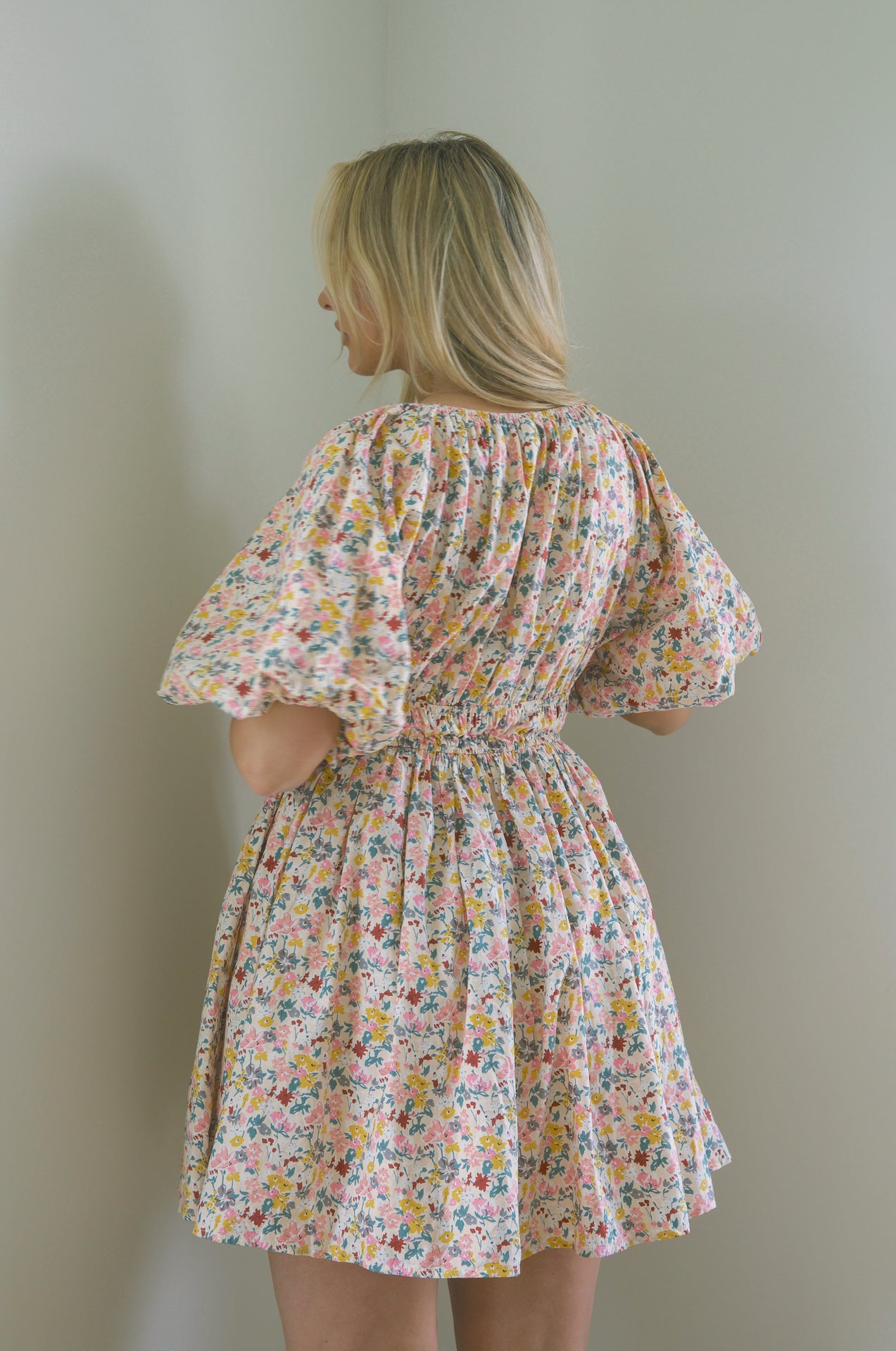 Sierra Puff Sleeve Mini Dress