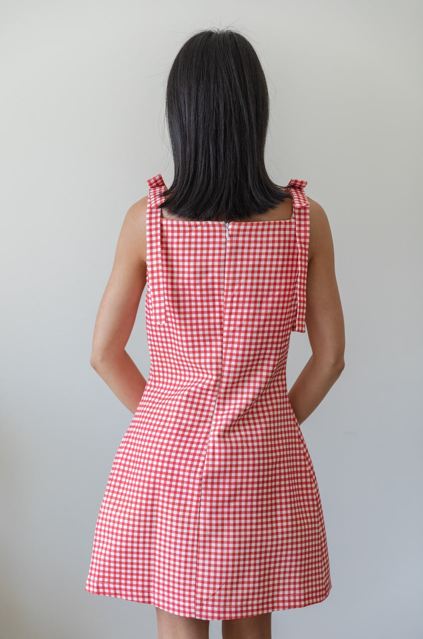 red gingham dress Red Gingham Dress for Women