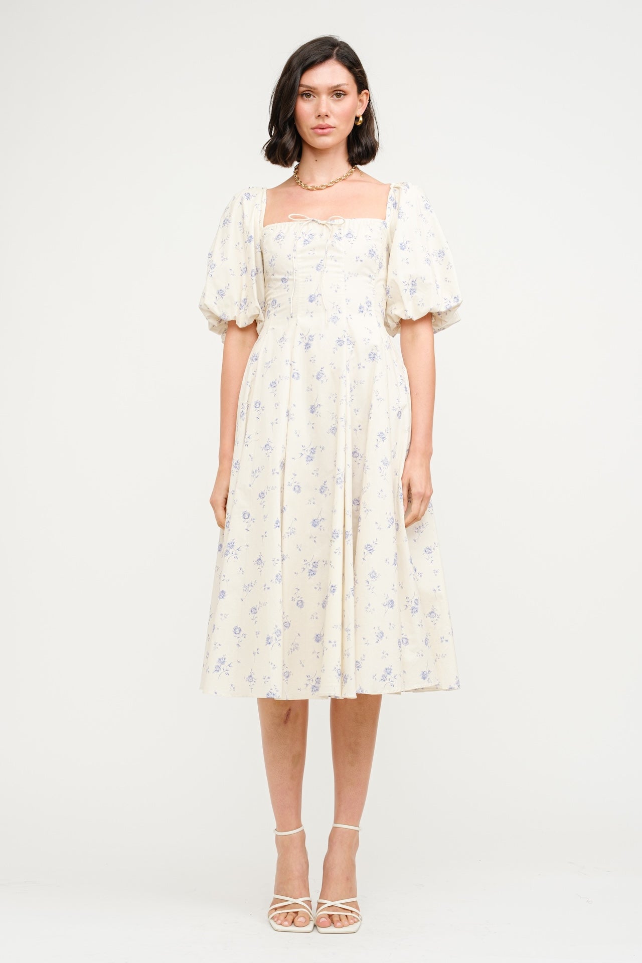 Cotton Floral Dress