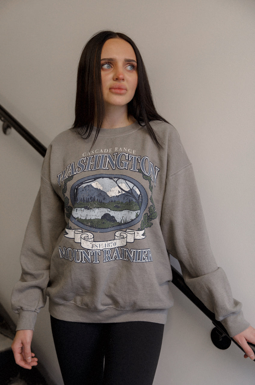 Washington Mount Rainier Sweatshirt