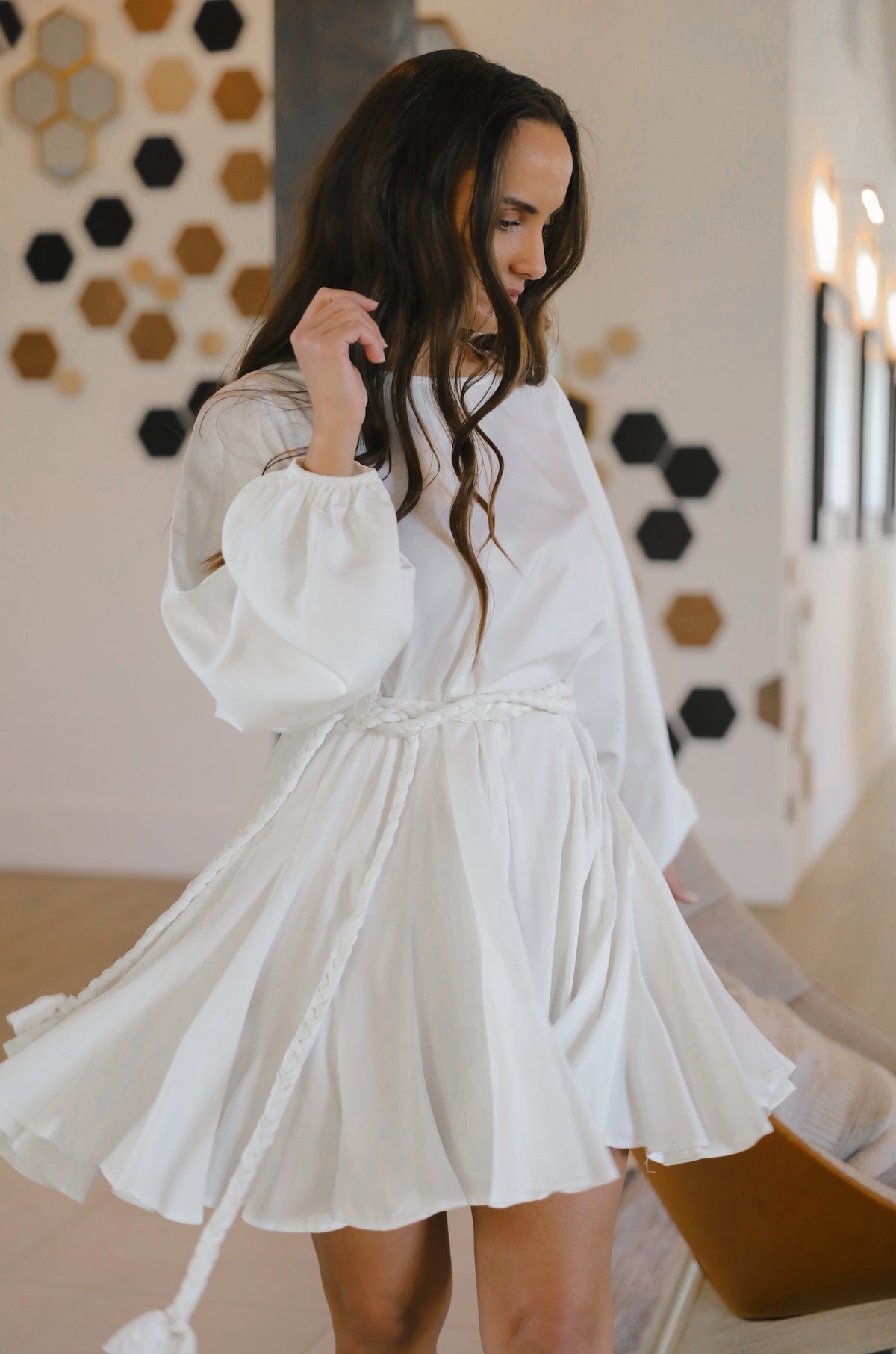 white shirt dress up