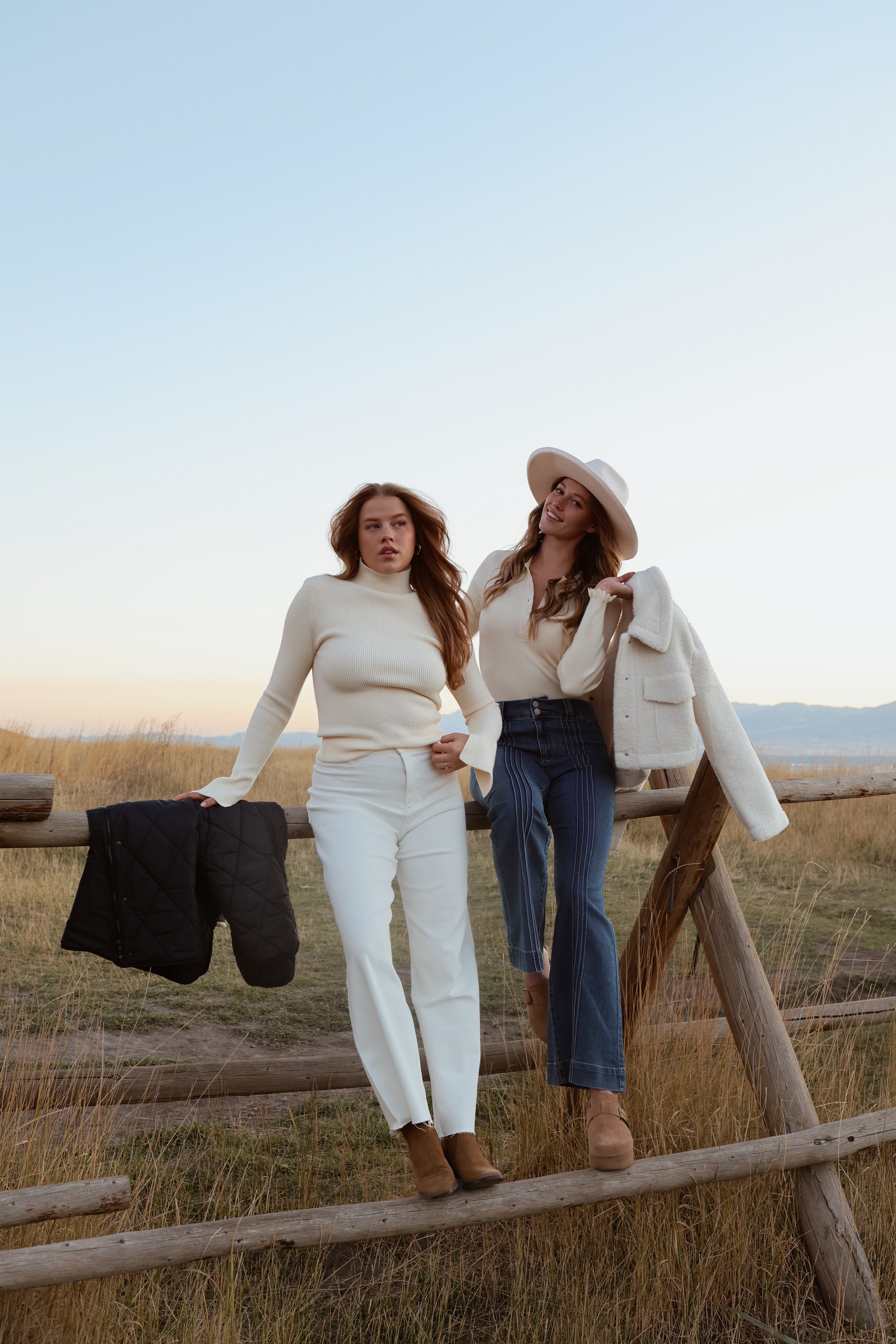 White Wide Leg Jeans