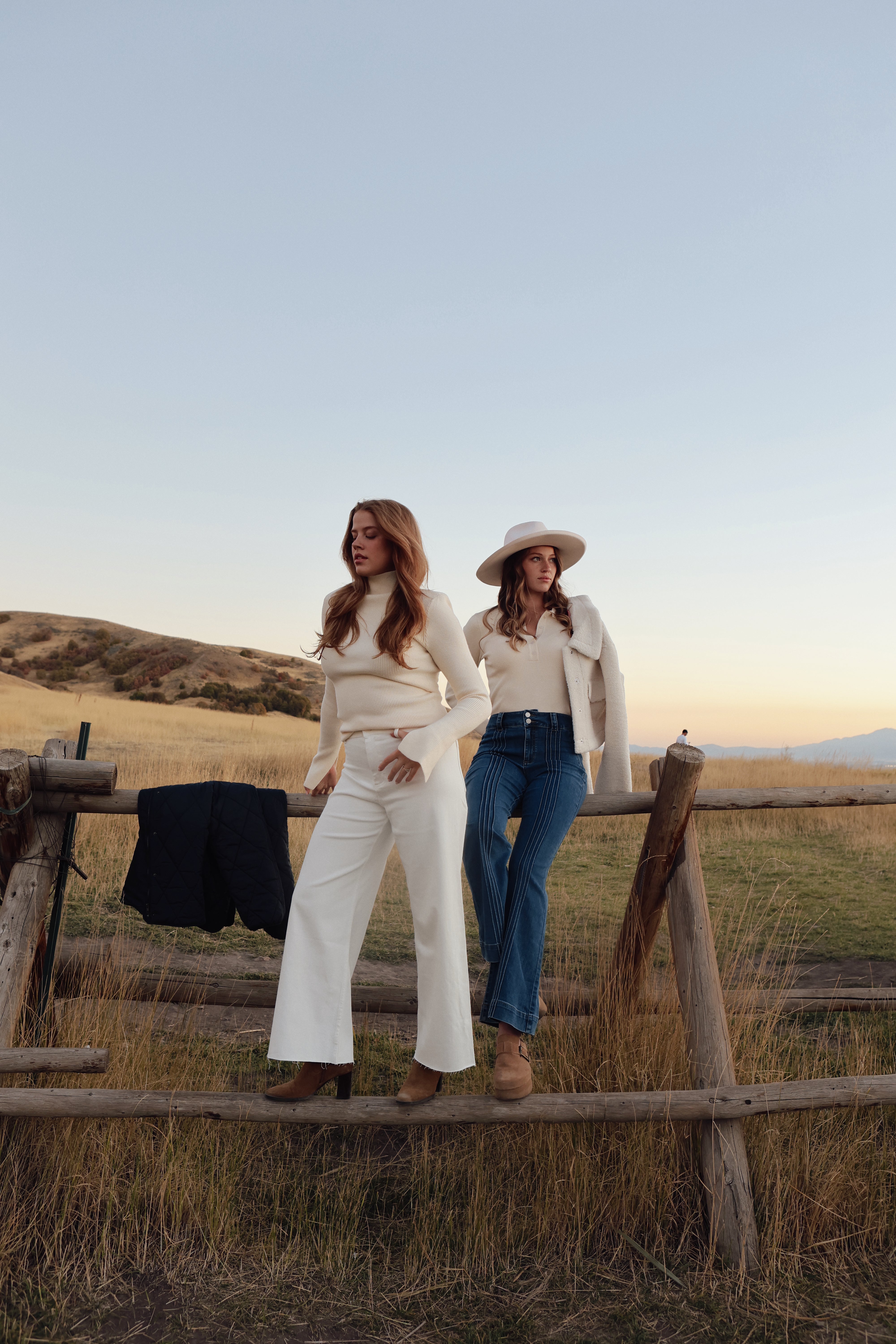 White Wide Leg Jeans