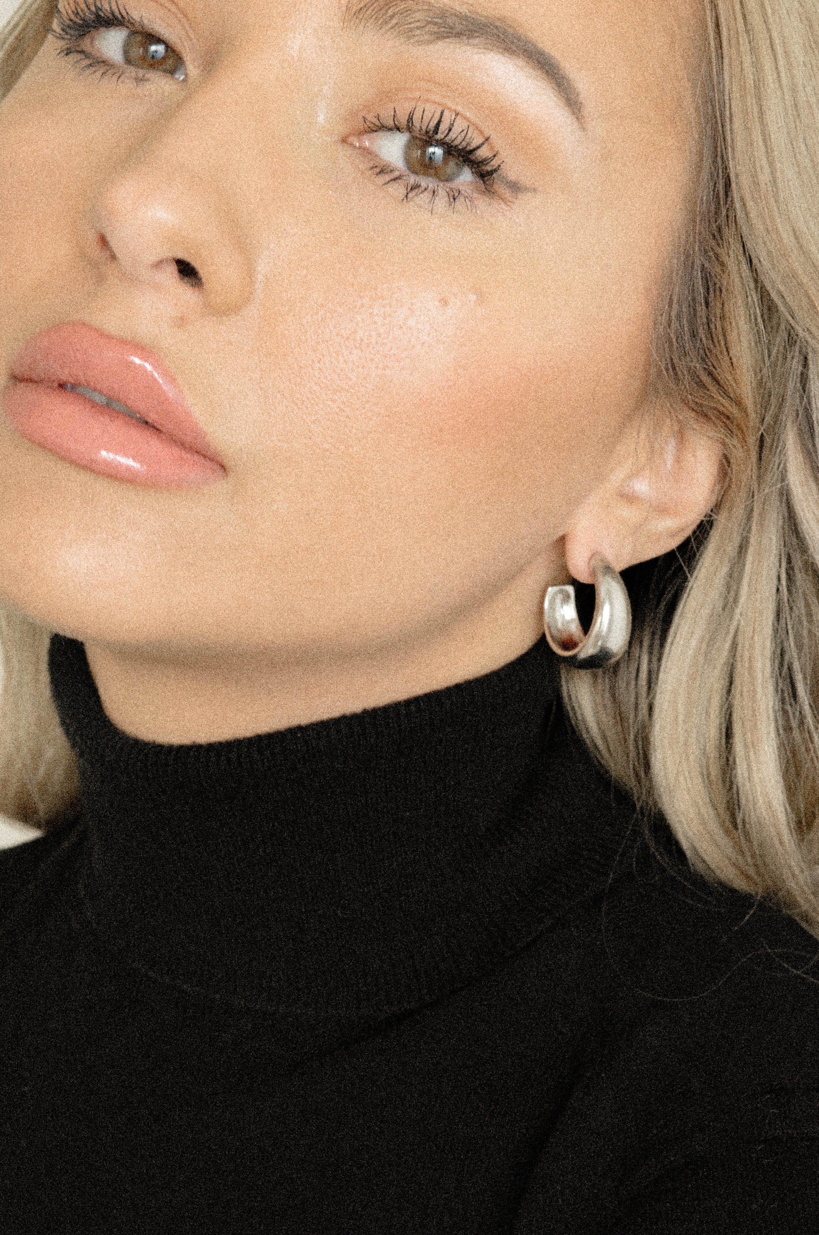 Statement Sterling Silver Hoops