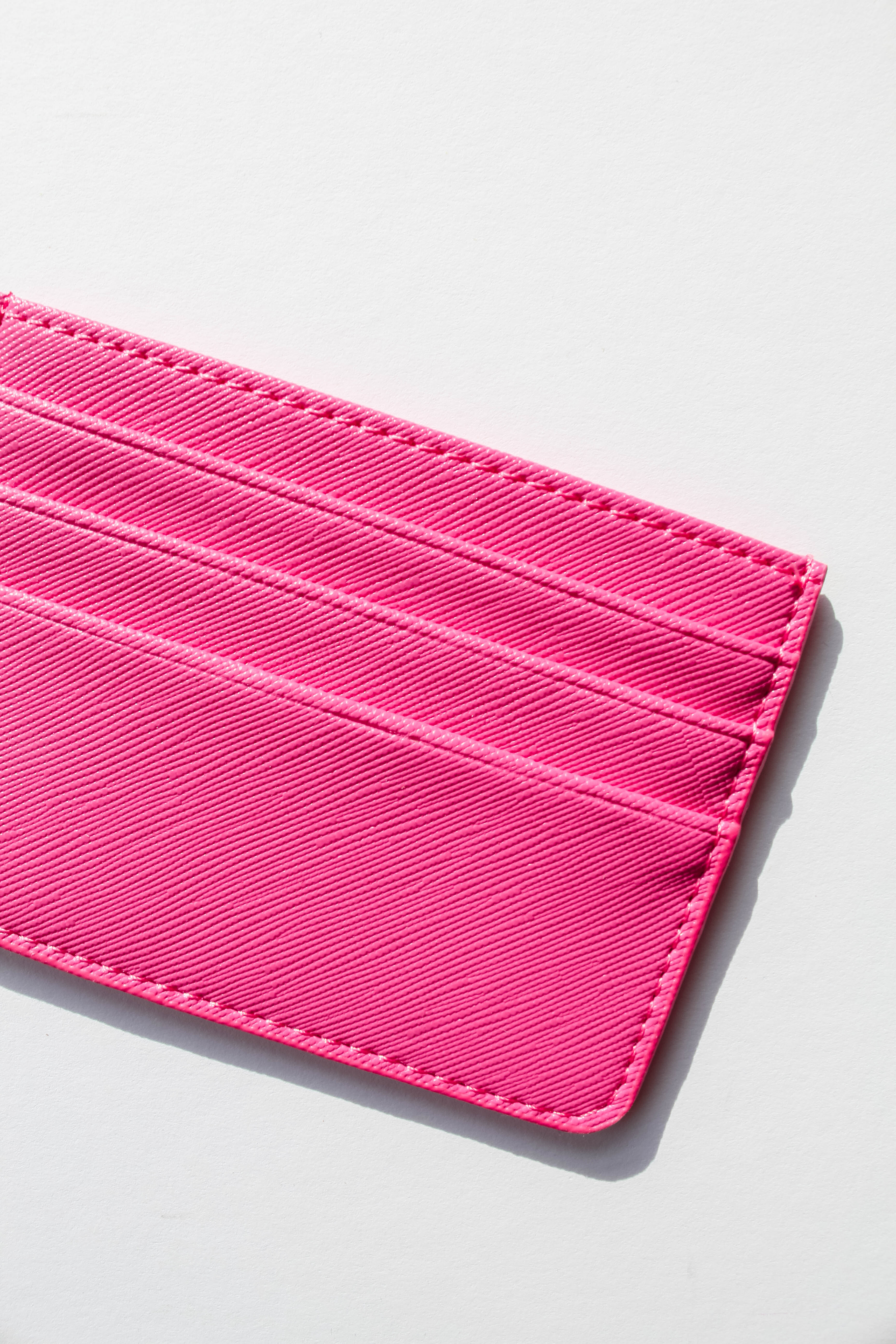 Fuchsia Sleek Card Holder Wallet