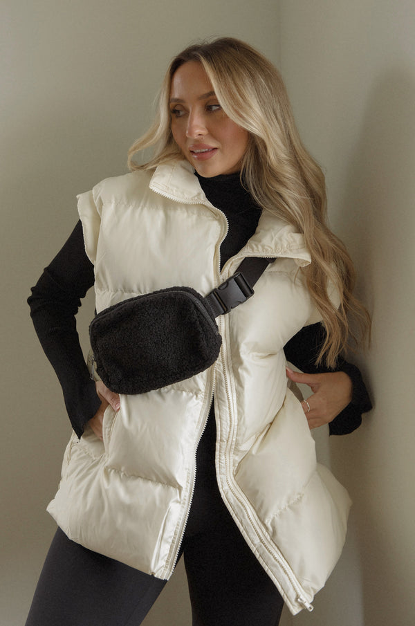 The New Society Aike Sherpa Belt  Bag