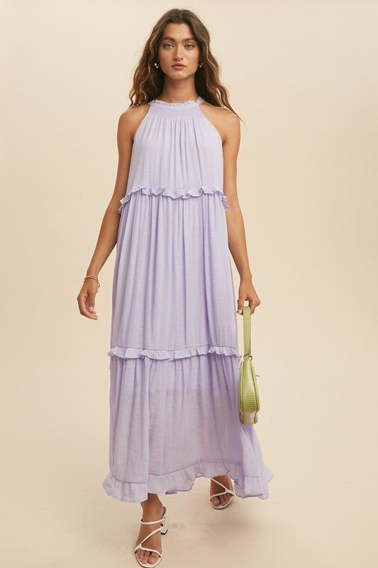 Nyla Maxi Dress - Lavender