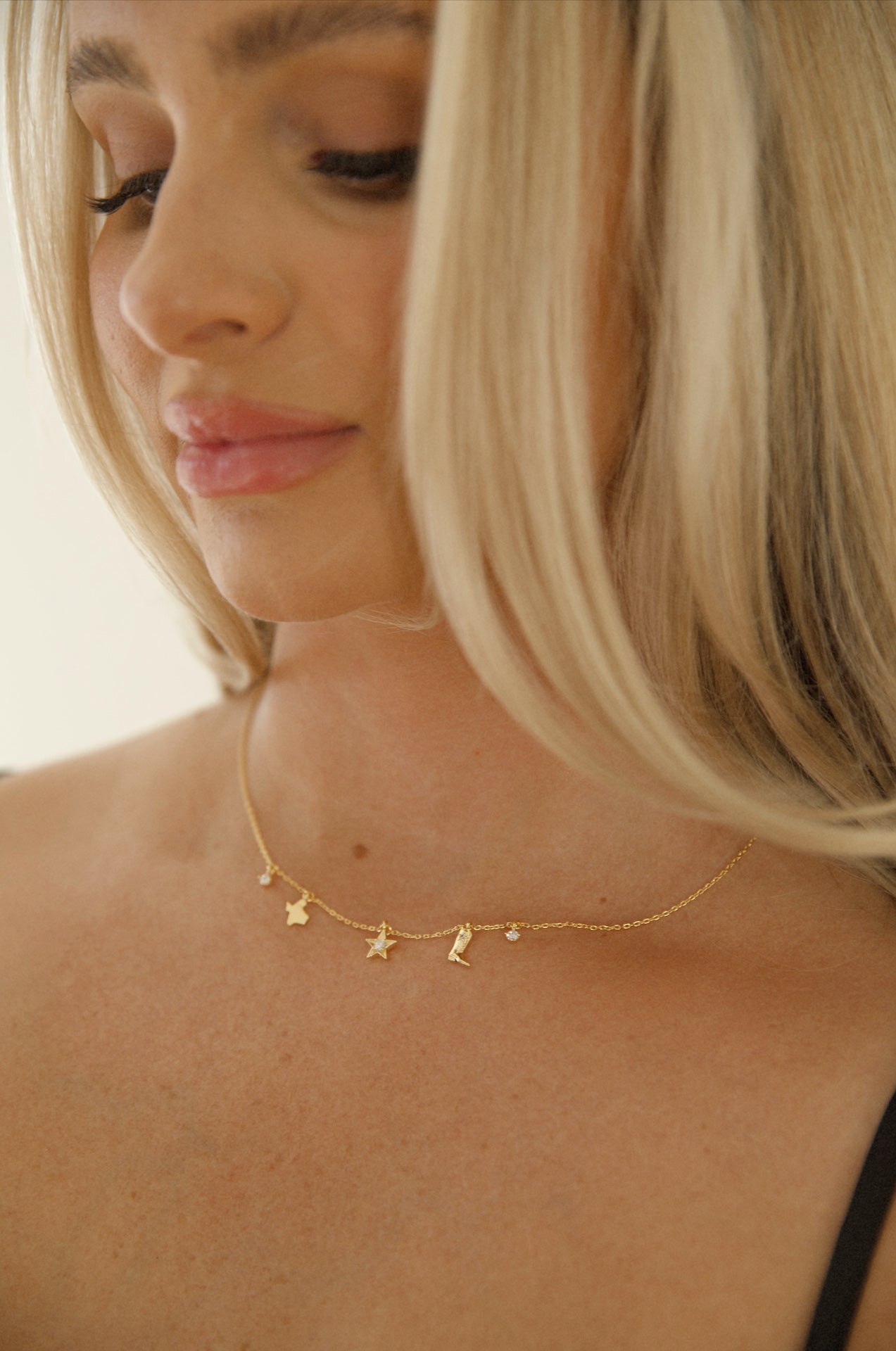 18k Gold Cowboy Necklace
